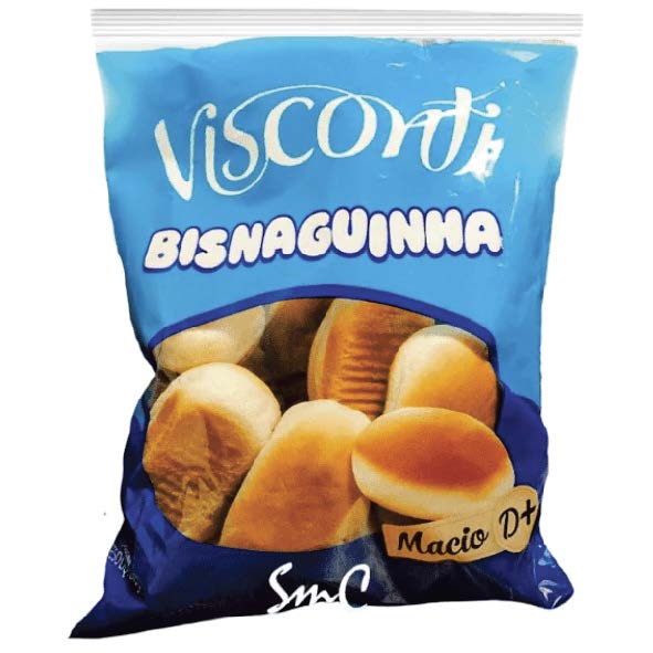 PAO BISNAGUINHA VISCONTI 240G (9) Lotes: (24924)