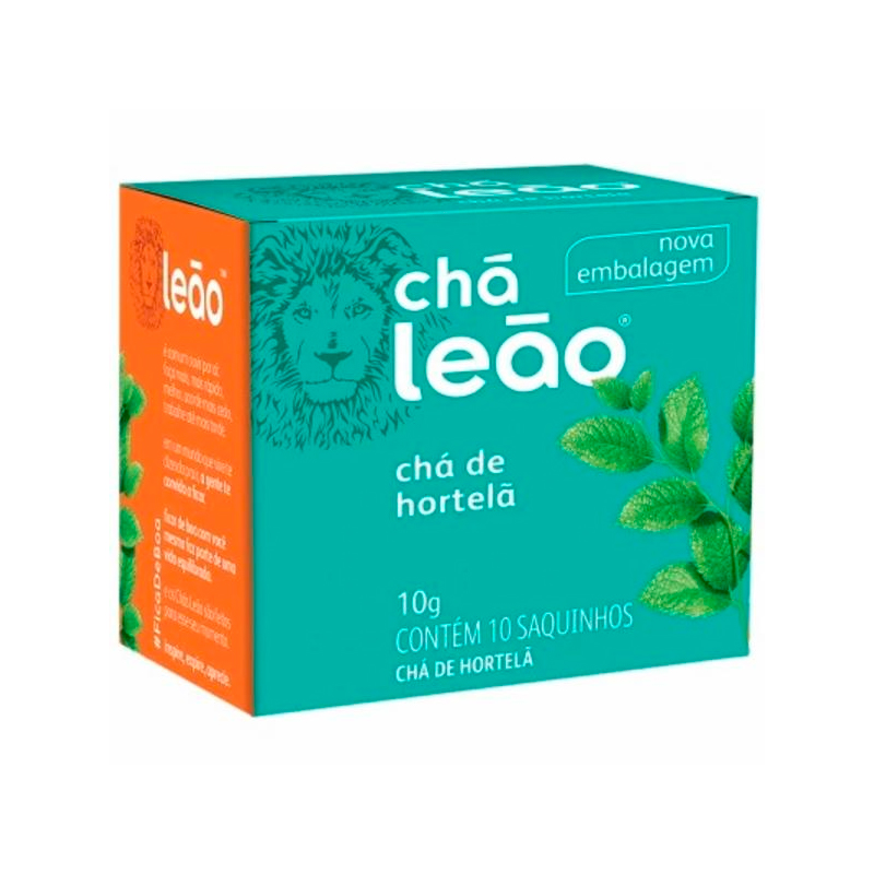 CHA LEAO HORTELA 10GR