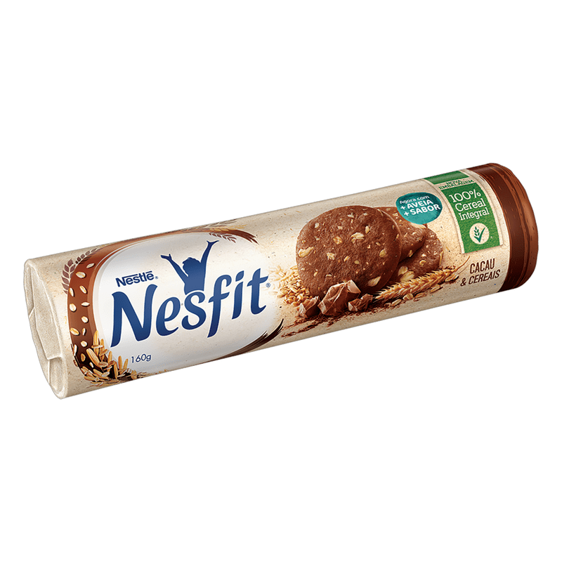NESFIT Biscoito Cacau e Cereais48x160gBR