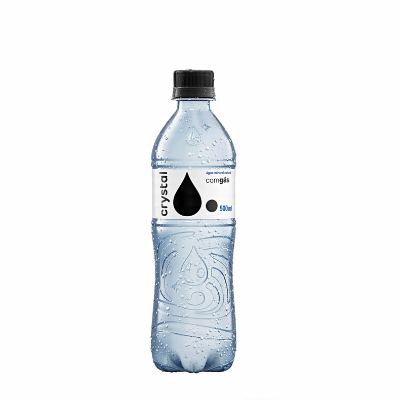 AGUA CRYSTAL 500ML COM GAS