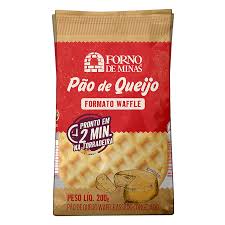 PAO DE QUEIJO WAFFLE ASSADO FDM VJ 20X200G 1600