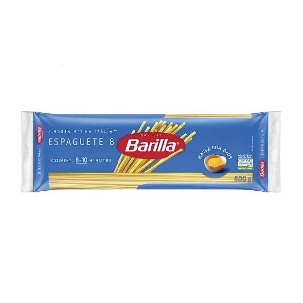 MAC BARILLA OVOS 500G ESPAG N8